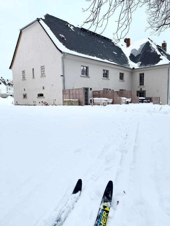 Farmhouse Eckartsberg Im Zittauer Gebirge - Gemuetliche Und Moderne Ferienwohnungen Mit Terrasse Eksteriør billede