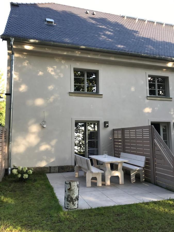 Farmhouse Eckartsberg Im Zittauer Gebirge - Gemuetliche Und Moderne Ferienwohnungen Mit Terrasse Eksteriør billede